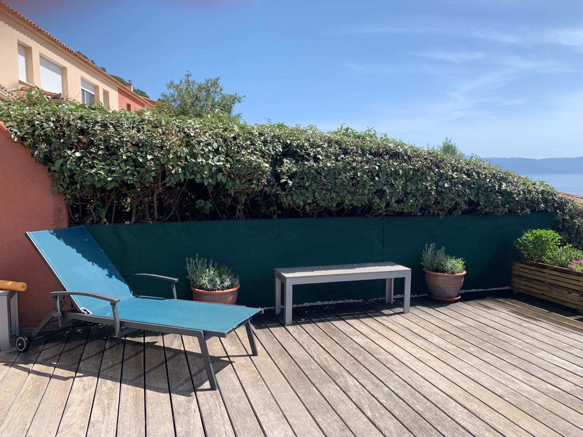 Ajaccio Maison Bord De Mer Dans Residence Avec Piscine Ajaccio (Corsica) Exterior foto